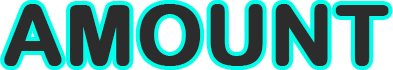 Amount